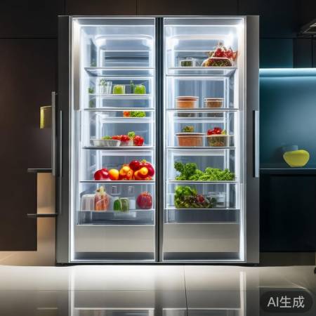 大容量冰箱，保鲜技术先进