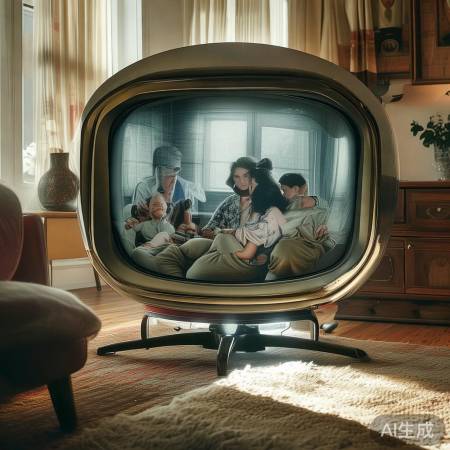 老式显像管电视,辐射之谜