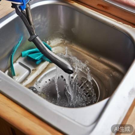 洗衣机排水管堵塞