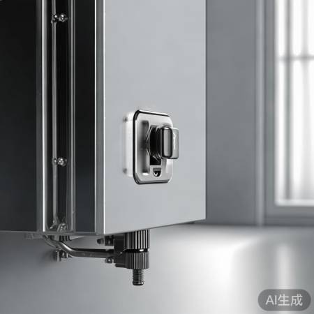 壁挂炉风压开关：设备下方显眼处