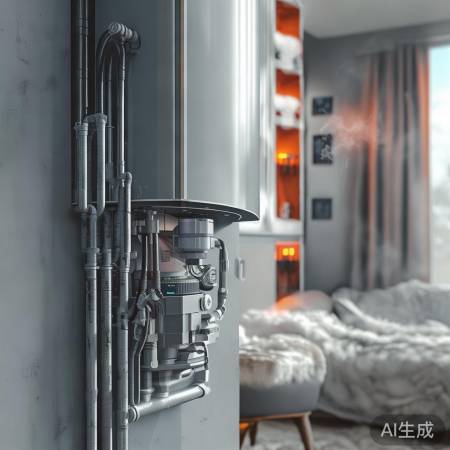 壁挂炉循环故障，热水不热