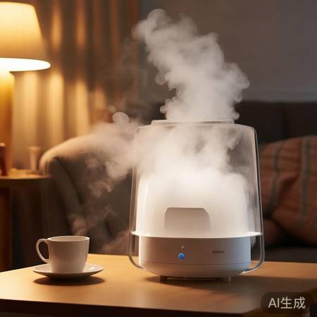 加湿器滋润喉咙