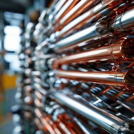 壁挂炉换热器,铜不锈钢管