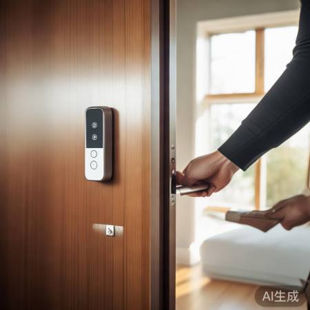 安装智能锁步骤五