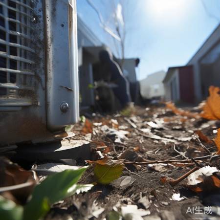 检查空调外机，排除堵塞。