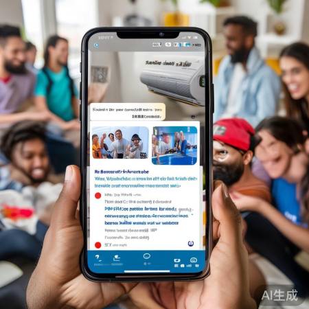 朋友圈空调维修趣事