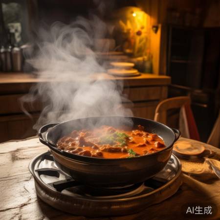 炖菜回温，小火慢加热