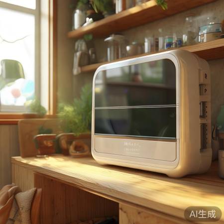 “小巧热水器，生活更舒适”