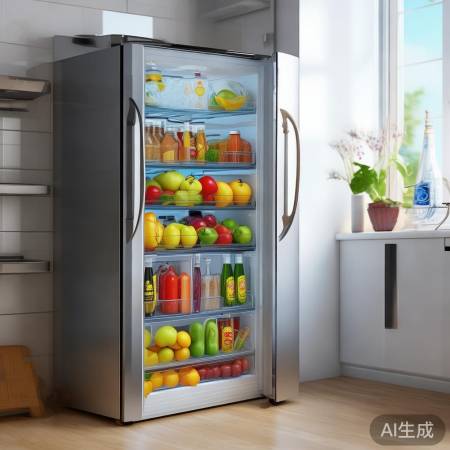 美菱冰箱容量大，食物放不下？不