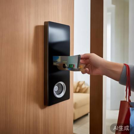 刷卡开门,方便快捷
