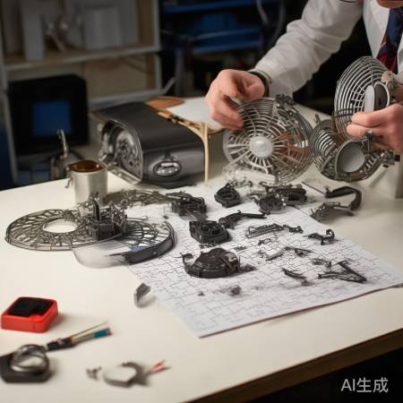 拆风扇,顺序如拼图