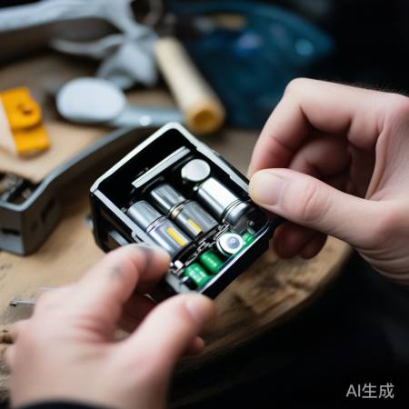 检查电池,更换简单