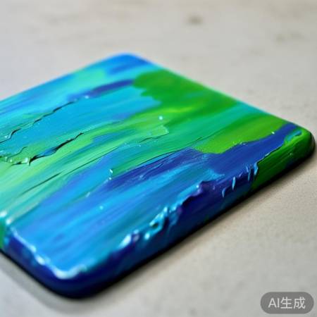 冰箱贴上涂基础色