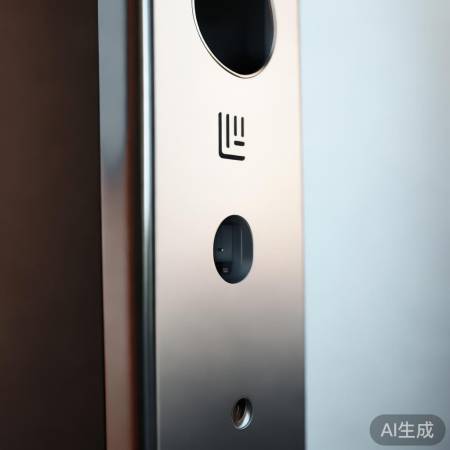 指纹锁侧底找USB充电口